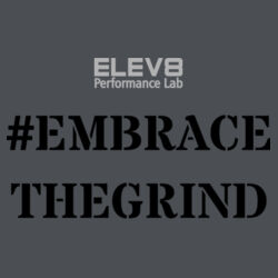 ELEV8 Tri-Blend Hooded Shirt Design