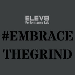 ELEV8 Tri-Blend Hooded Shirt Design