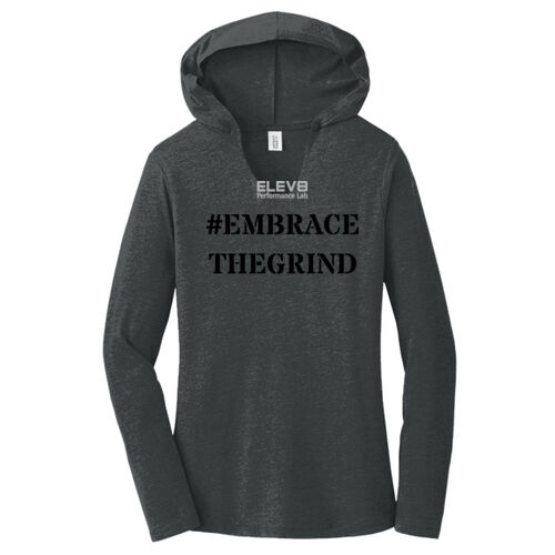 ELEV8 Tri-Blend Hooded Shirt Thumbnail